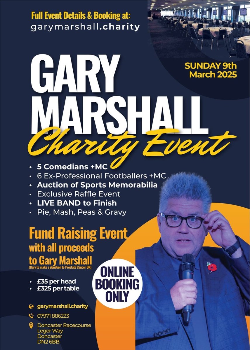 Gary Marshall (@thebfggazza) on Twitter photo So, it looks like it's out there now,I was diagnosed with prostate cancer in July, I'm undergoing chemo at the moment, which means I'll not be gigging for 5+ months, my friends <a href="/walkingsbrill/">walkingsbrilliant</a> have done this for me, so grateful, humbled, I'll be making a donation to <a href="/ProstateUK/">Prostate Cancer UK</a> ❤️ So, it looks like it's out there now,I was diagnosed with prostate cancer in July, I'm undergoing chemo at the moment, which means I'll not be gigging for 5+ months, my friends <a href="/walkingsbrill/">walkingsbrilliant</a> have done this for me, so grateful, humbled, I'll be making a donation to <a href="/ProstateUK/">Prostate Cancer UK</a> ❤️