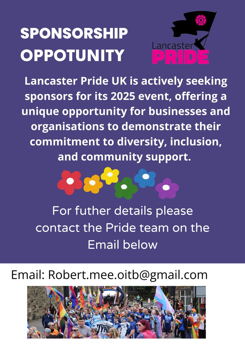 Lancaster Pride uk tweet media