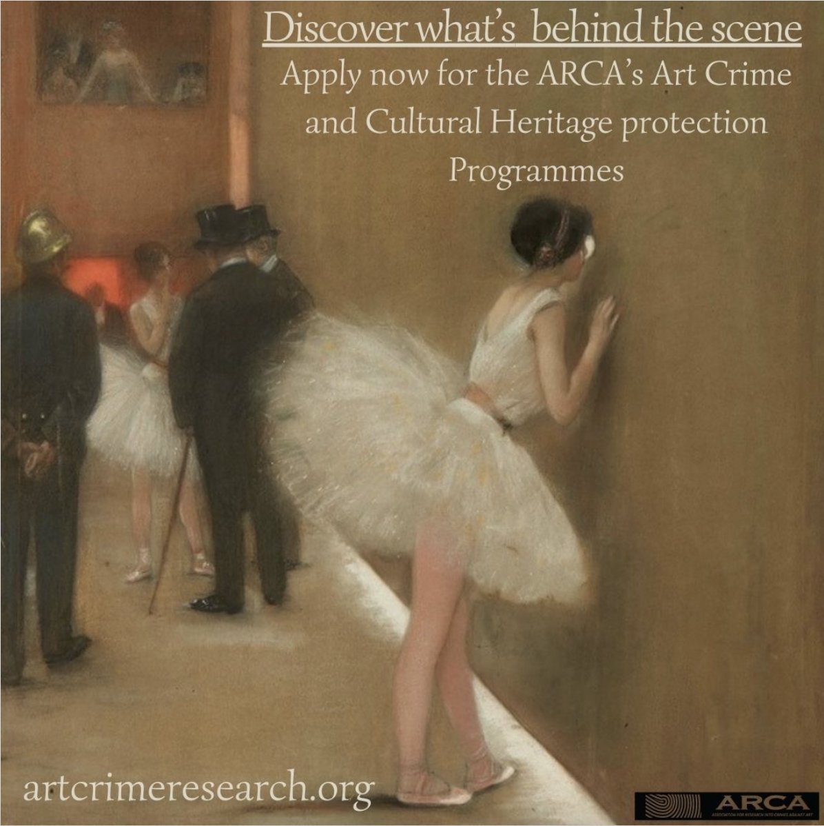 What to REALLY learn about all the twisted, sneaky bits, swirling around art and antiquities crime?  Join us!