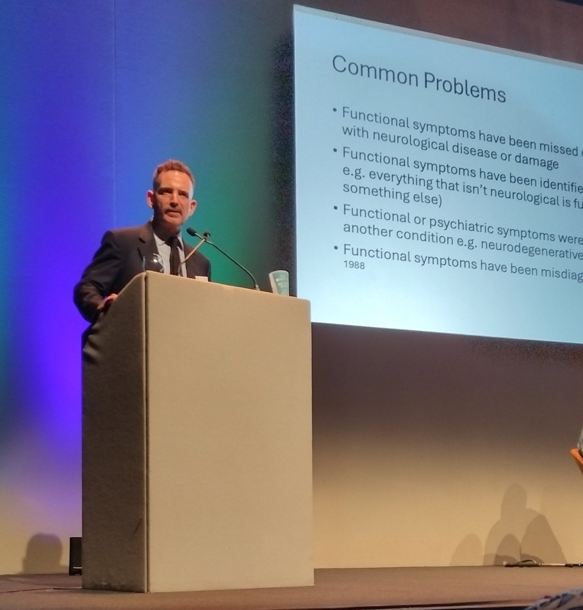 Really informative talk by Dr Mike Dilley on functional symptoms following an #ABI and the impact they have on approaches to rehabilitation #UKABIFSummit24