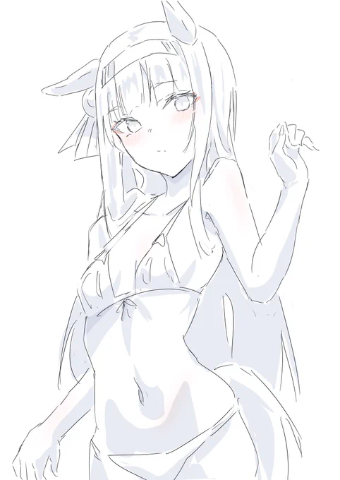水着サイレンススズカ#ウマ娘 