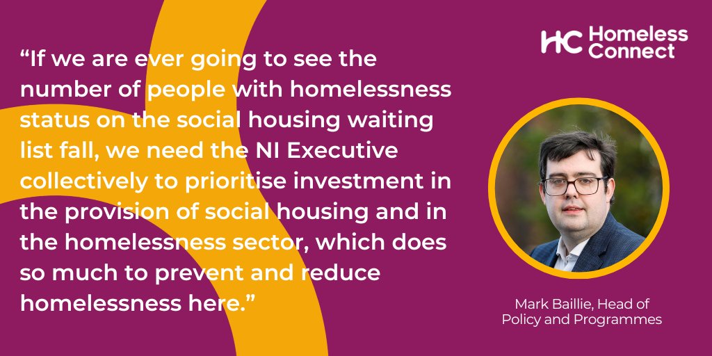 Homeless Connect (@homelessni) on Twitter photo Our Head of Policy and Programmes <a href="/markabaillie1/">Mark Baillie</a> is in today's <a href="/BelTel/">Belfast Telegraph</a> commenting on the 136% increase in the number of people on the social housing waiting list with homelessness status over the last decade
<a href="/eamccaul/">Eoin McCaul</a>
belfasttelegraph.co.uk/news/northern-… Our Head of Policy and Programmes <a href="/markabaillie1/">Mark Baillie</a> is in today's <a href="/BelTel/">Belfast Telegraph</a> commenting on the 136% increase in the number of people on the social housing waiting list with homelessness status over the last decade
<a href="/eamccaul/">Eoin McCaul</a>
belfasttelegraph.co.uk/news/northern-…