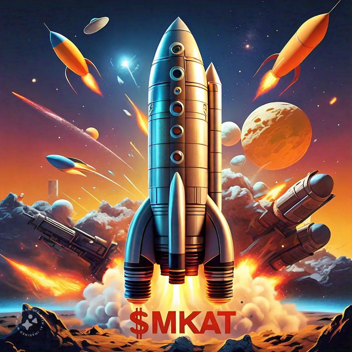 Mehmehjohn's tweet image. Are you ready for the most epic cryptocurrency adventure? Look no further! $MKAT Moonsheet is blasting off, and we've got the inside scoop. This guide will prepare you for the wild ride ahead.
#MKAT #Moonsheet #Cryptocurrency #SpaceCowboys #Moonbound #HODL #CryptoGuide