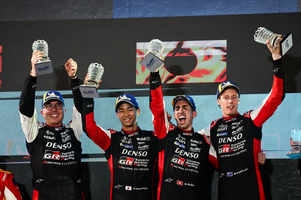 TGRSouthAfrica's tweet photo. TGR_W2RC: Congratulations to our WEC colleagues on winning retaining their world title, after a dramatic race at the 8 Hours of Bahrain this weekend. Well done! #TGR #TGRWEC https://t.co/lc4fn7PPj3