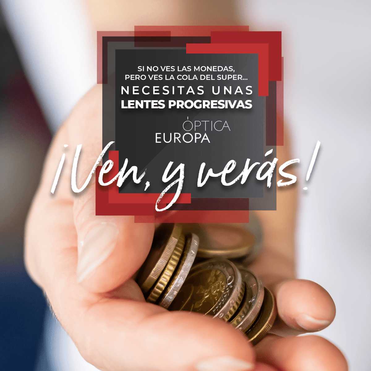 OpticaEuropa's tweet photo. ¿Problemas con las distancias?
Necesitas unas lentes PRO-GRE-SI-VAS
En óptica Europa te ayudamos para que tengas límites 😉
#nosvemos #óptica #visión y #estilo https://t.co/3xlSiTld49