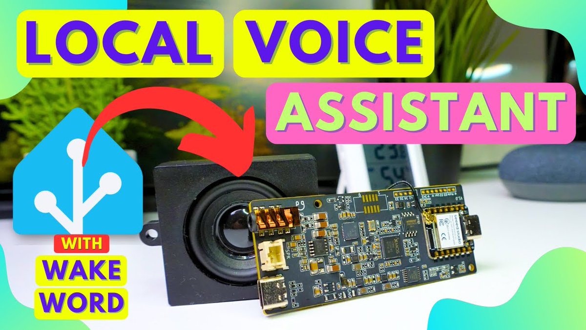 seeedstudio's tweet image. #SmartSensing 🎙️ Want your own local voice assistant? @smarthomecircle ’s tutorial shows how to build one with ReSpeaker Lite with XIAO ESP32S3 &amp;amp; Home Assistant! 💡

From on-device wake word detection to easy integration with Home Assistant, this guide covers it all. Perfect for…
