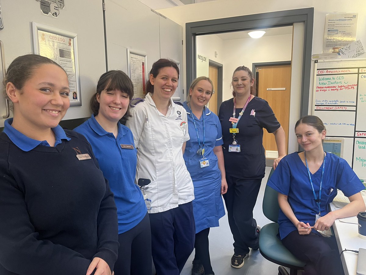Kelly Davidson (@kellyd26) on Twitter photo The ultimate multi-learning model in our Children’s Emergency Department today. Sister Potter you always amaze me! 6 learners to 2 - fab!
<a href="/NorlandCollege/">Norland</a> <a href="/BPPUniHealth/">BPP School of Health</a> @ChildNurseUWE <a href="/ruhpaeds/">RUHpaeds</a> <a href="/ed_bath/">Emergency Department, Bath</a> <a href="/__SarahPotter/">Sarah Potter</a> <a href="/SimonAn01336768/">Simon Andrews💙</a> <a href="/Antonialynch/">Toni Lynch</a> <a href="/TweetToOlivia/">Olivia Ratcliffe RN</a> @ChrisEJones84 The ultimate multi-learning model in our Children’s Emergency Department today. Sister Potter you always amaze me! 6 learners to 2 - fab!
<a href="/NorlandCollege/">Norland</a> <a href="/BPPUniHealth/">BPP School of Health</a> @ChildNurseUWE <a href="/ruhpaeds/">RUHpaeds</a> <a href="/ed_bath/">Emergency Department, Bath</a> <a href="/__SarahPotter/">Sarah Potter</a> <a href="/SimonAn01336768/">Simon Andrews💙</a> <a href="/Antonialynch/">Toni Lynch</a> <a href="/TweetToOlivia/">Olivia Ratcliffe RN</a> @ChrisEJones84