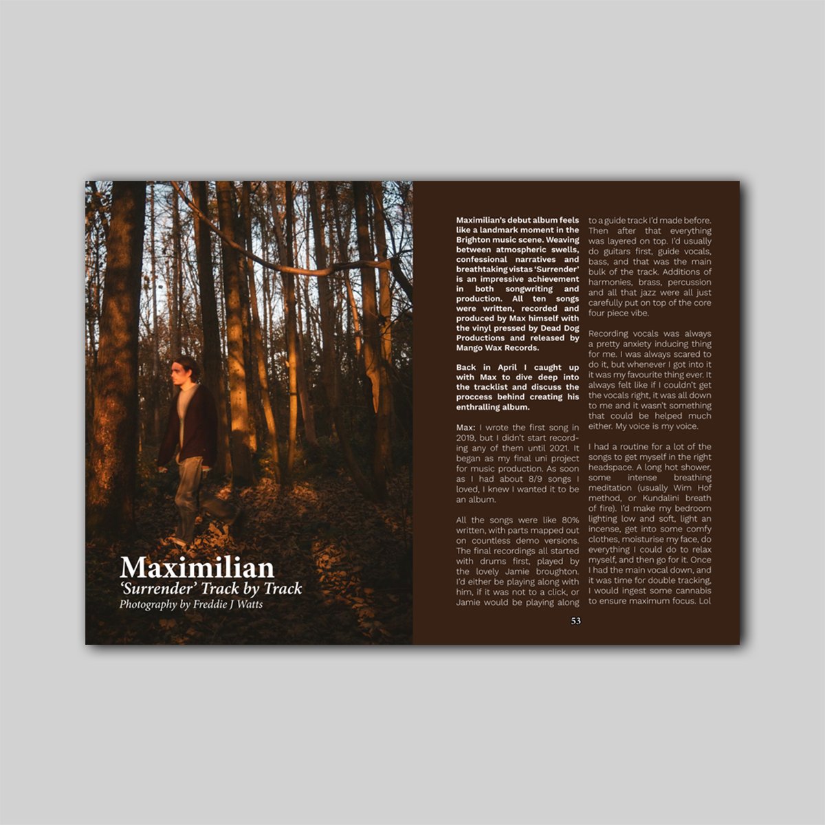 crafting_room's tweet image. β¨CRR MAGAZINE ISSUE 01β¨
Compiled of interviews, features, opinion pieces, and contributions from across the local independent scene, this magazine offers an accessible new perspective into the Brighton music and art scene.
Preorder your copy:
craftingroomrecordings.bandcamp.com/merch/crr-magaβ¦