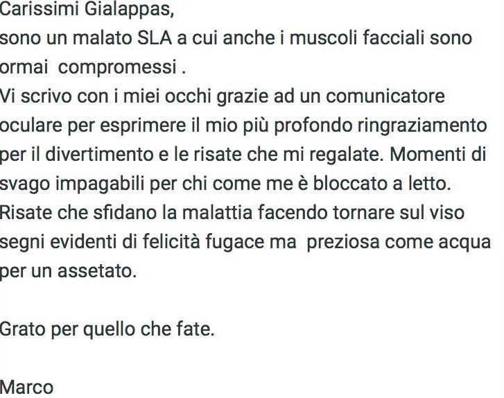 GialappasB's tweet photo. Grazie Marco❤️❤️❤️❤️❤️❤️❤️

#GialappaShow vi aspetta questa sera alle 21:30 in prima visione su Tv8! https://t.co/BtBSBZ2sfm