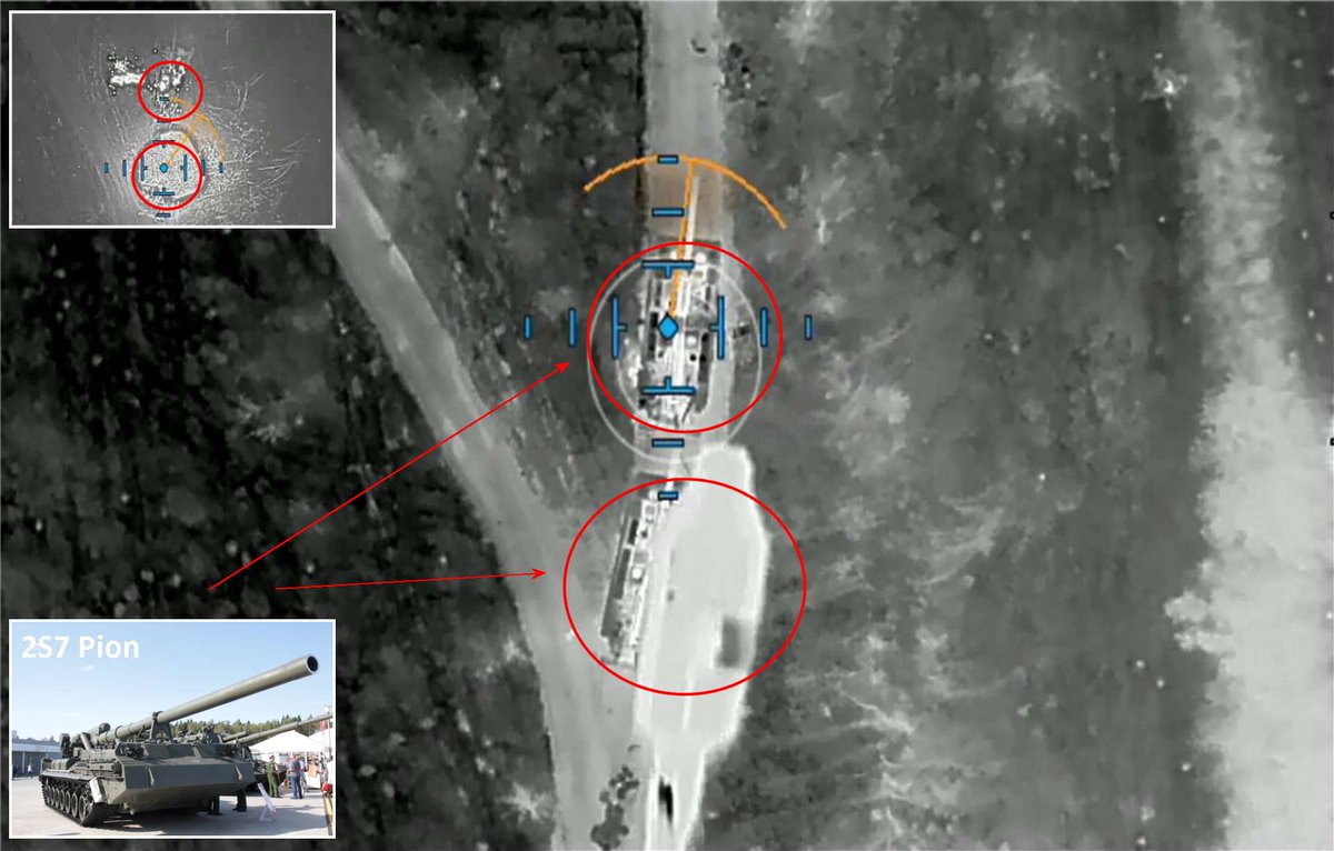 ArmyRecognition's tweet photo. Exclusive: #Ukrainian #FPV #Drones Strike Destroys Two #Russian #2S7 #Pion #Howitzers in Single Operation.
https://t.co/XTqRzrmVAL @BelgaNewsAgency @Le_Figaro @TF1Info @le20hfrancetele @F3Regions @lesoir @lecho @lalibrebe @RTBFinfo @rtlinfo @vrtnws @lemondefr @LCI @Le_NouvelObs @France24_en @lecho @sudinfo_be @nytimes @WSJ @washingtonpost @USATODAY @latimes @TheSun @MailOnline @DailyMirror @Daily_Express @FT