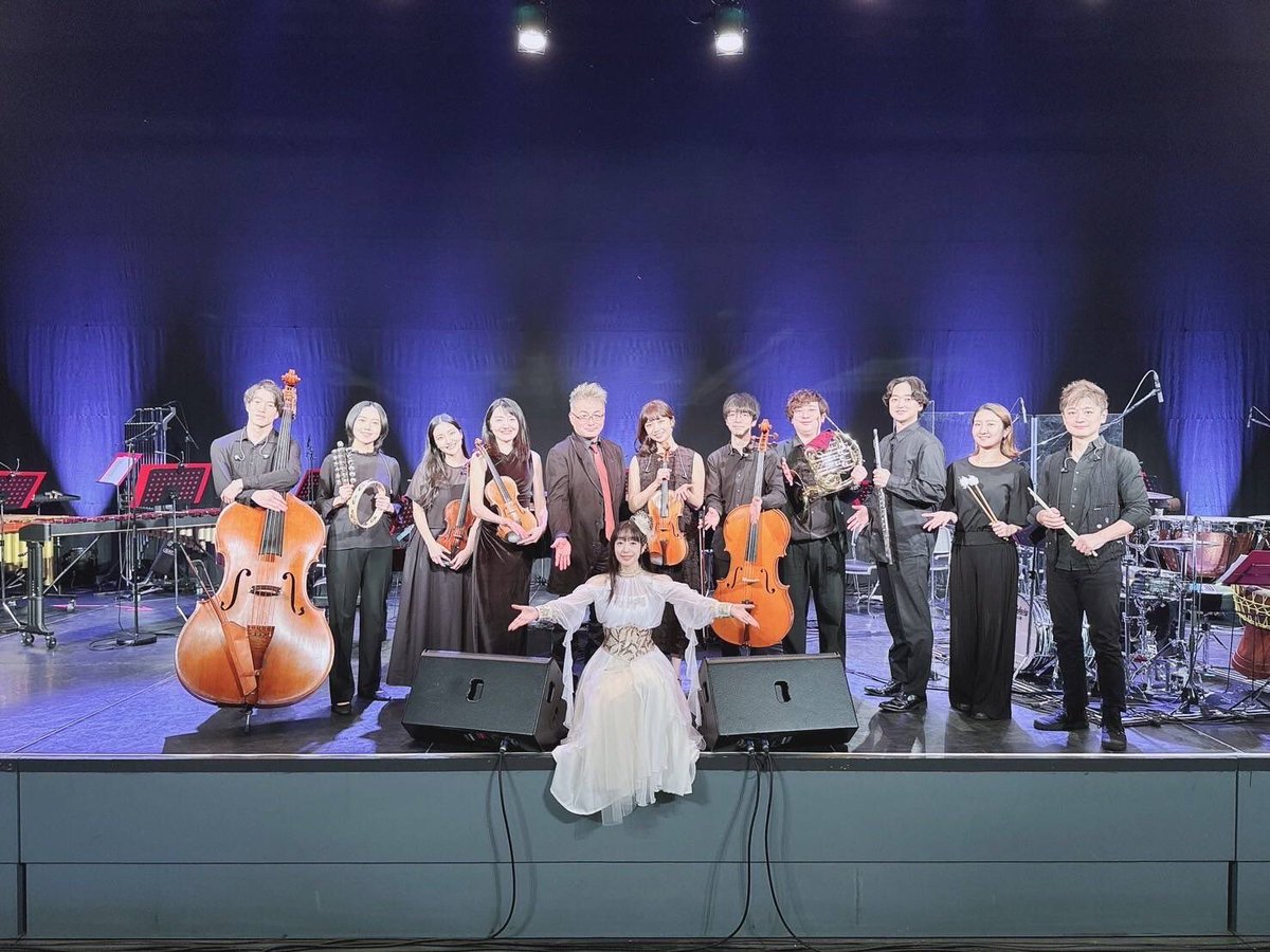 夢と魔法🪄の「椎名へきるVoice of Symphonicコンサート✨」素晴らしい時間をありがとうございました〜！✨🤩💖（へきる）