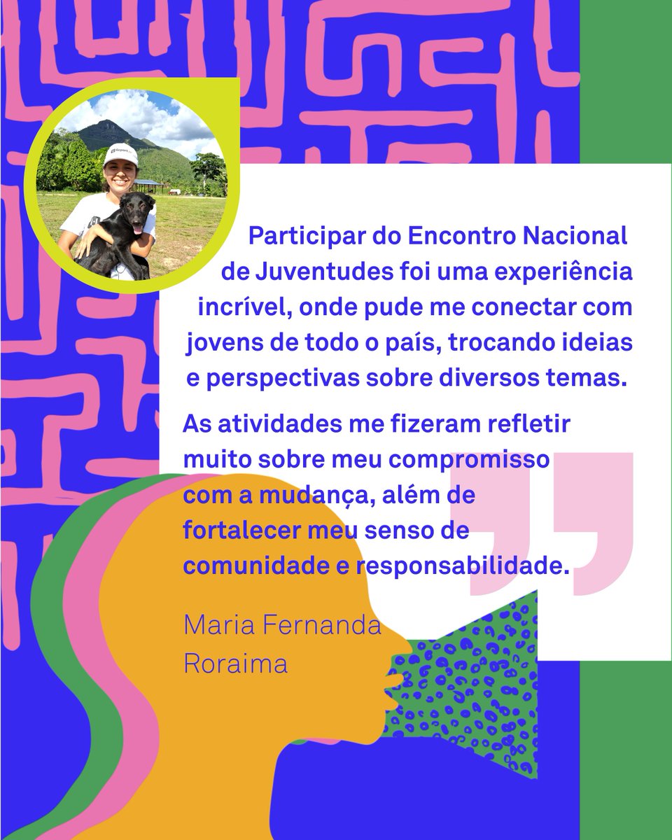 viracaoeducom's tweet photo. 🎤✨ DEPOIMENTOS
O que as, es e os jovens acharam do ENJCP?
Como as discussões reverberaram?
O que podemos esperar desses encontros?

Coletamos alguns depoimentos! Arrasta pro lado pra conhecer as opiniões >>>
#juventudes #ENJCP #viraçãoeducom #participacaocidada #renajoc https://t.co/DLBIc97G6W