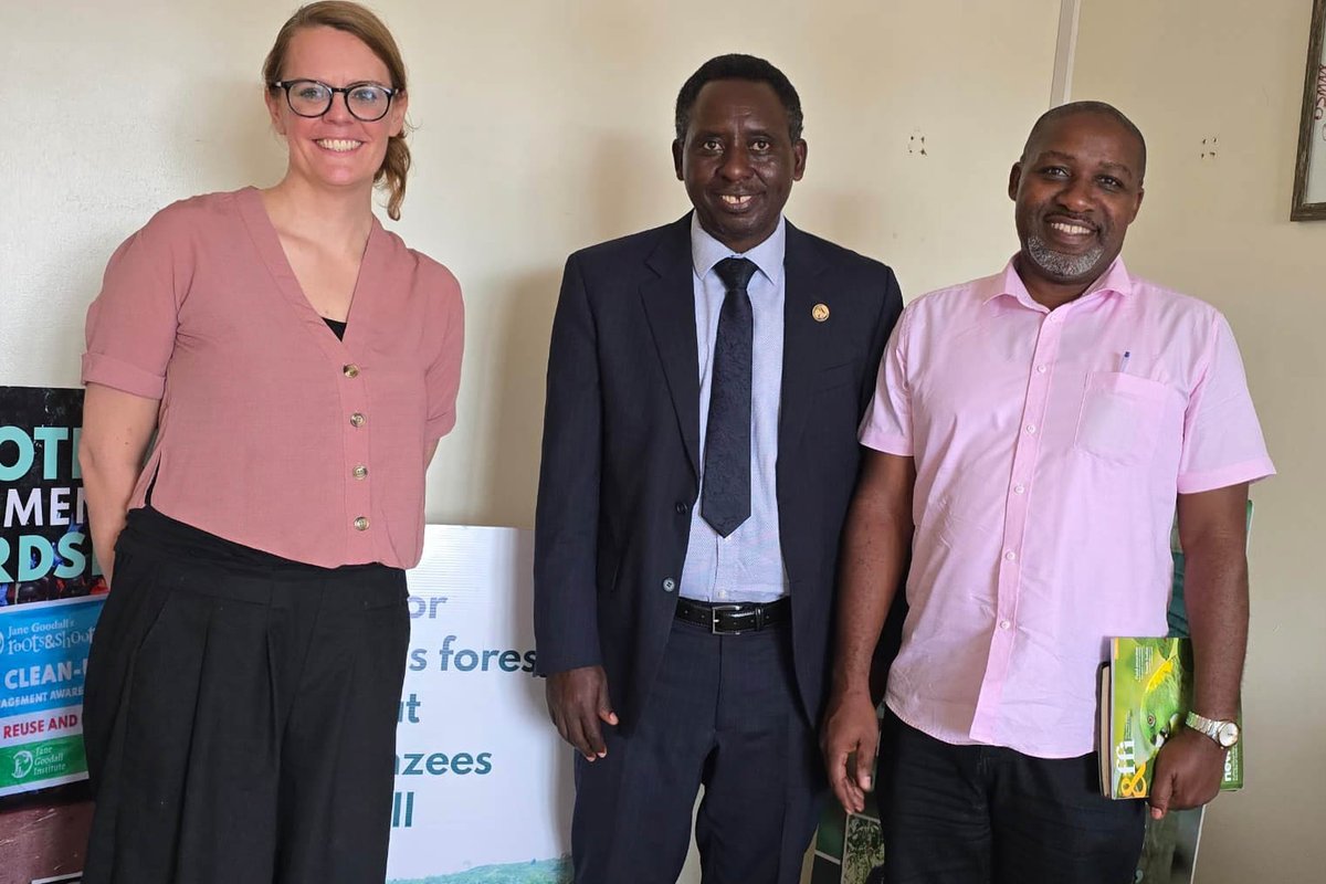 Jane Goodall Institute Uganda (@jgi_ug) on Twitter photo Last week, we welcomed Cath Lawson, Senior Regional Programme Manager, Eastern Africa <a href="/FaunaFloraInt/">Fauna & Flora</a> We reflected on our shared work and discussed new partnership areas. Excited to be drafting an MoU for our sustainable future together. #Collaboration #conservation #Partnership Last week, we welcomed Cath Lawson, Senior Regional Programme Manager, Eastern Africa <a href="/FaunaFloraInt/">Fauna & Flora</a> We reflected on our shared work and discussed new partnership areas. Excited to be drafting an MoU for our sustainable future together. #Collaboration #conservation #Partnership
