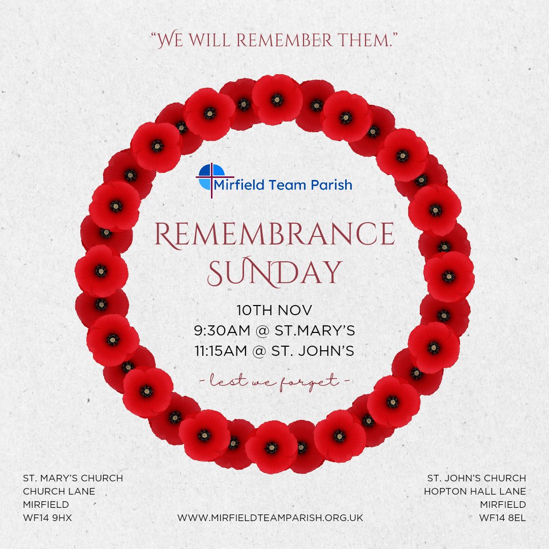 Mirfield Team Parish tweet media