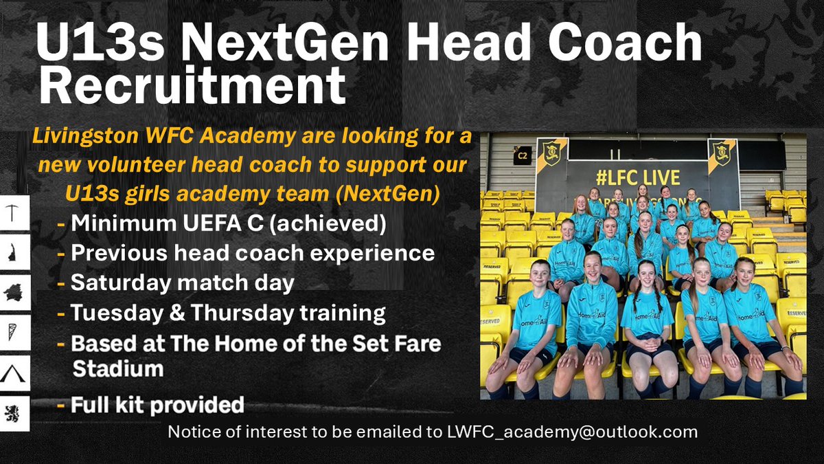 Livingston WFC Girls Academy tweet media