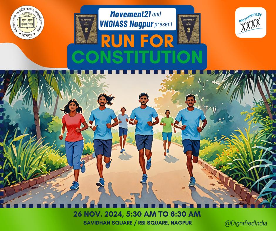 Let's run for the dignity of our Constitution!!