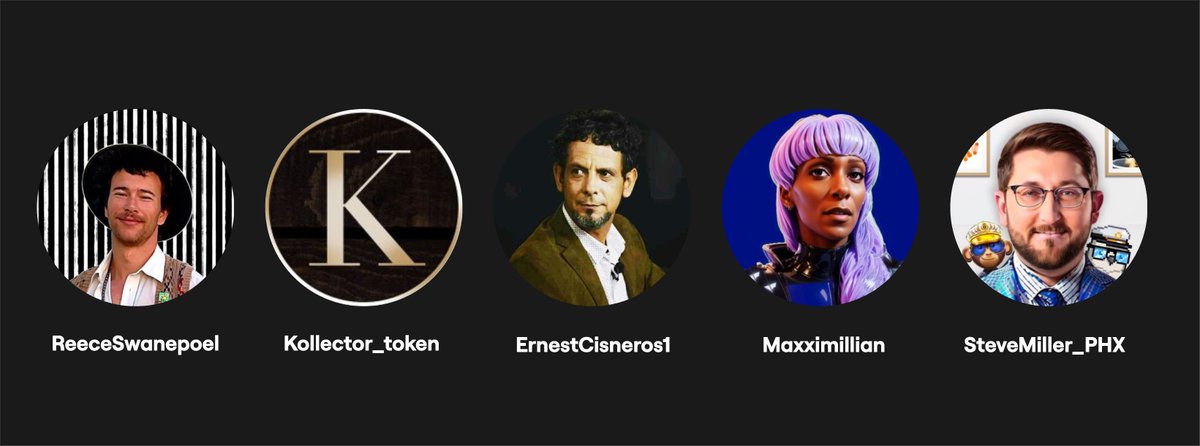 We're thrilled to introduce the 5 legendary curators leading the charge to select the first 100 artists for our exclusive Artists Directory! 🎨🌊

Each artist chosen will have a spotlight in the MiniWhales universe, opening doors to collabs, royalties, and exposure! 🐳