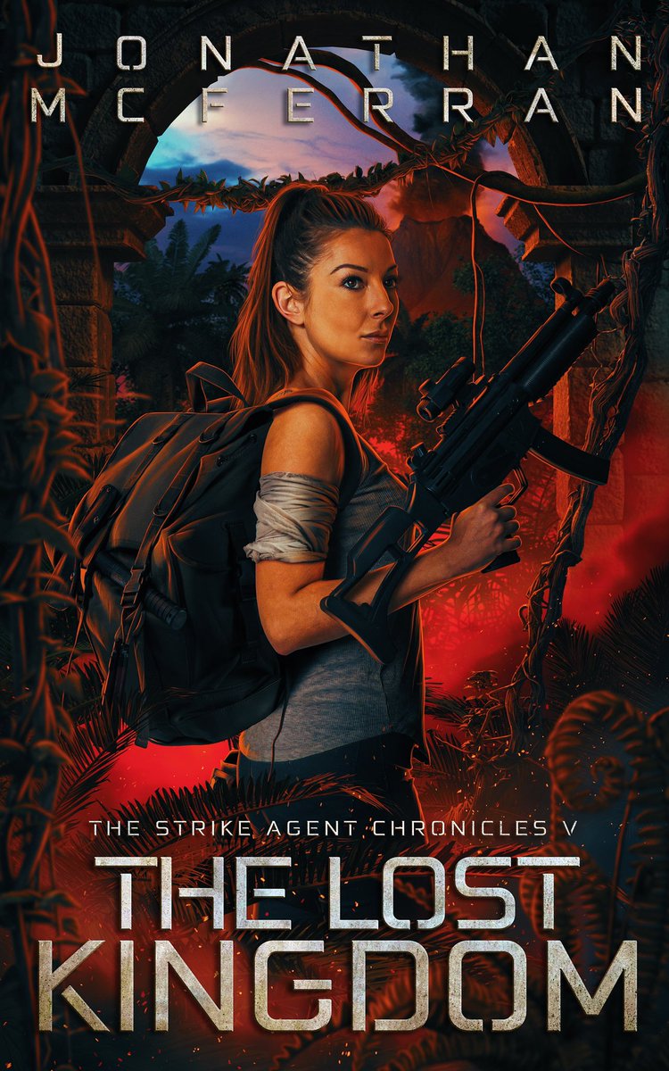COVER REVEAL: THE LOST KINGDOM
 ✨
Finally I can reveal the cover for the 5th book in The Strike Agent Chronicles - The Lost Kingdom! This book is for fans of classic action/adventure movies like Indiana Jones, The Mummy (1999), and Lara Croft: Tomb Raider.
 ✨
Coming 2025!