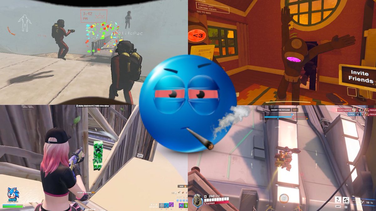 Full 8 min montage of geeked gaming is on YouTube. Link in replies for full vid :) 

(This might be my magnum opus)