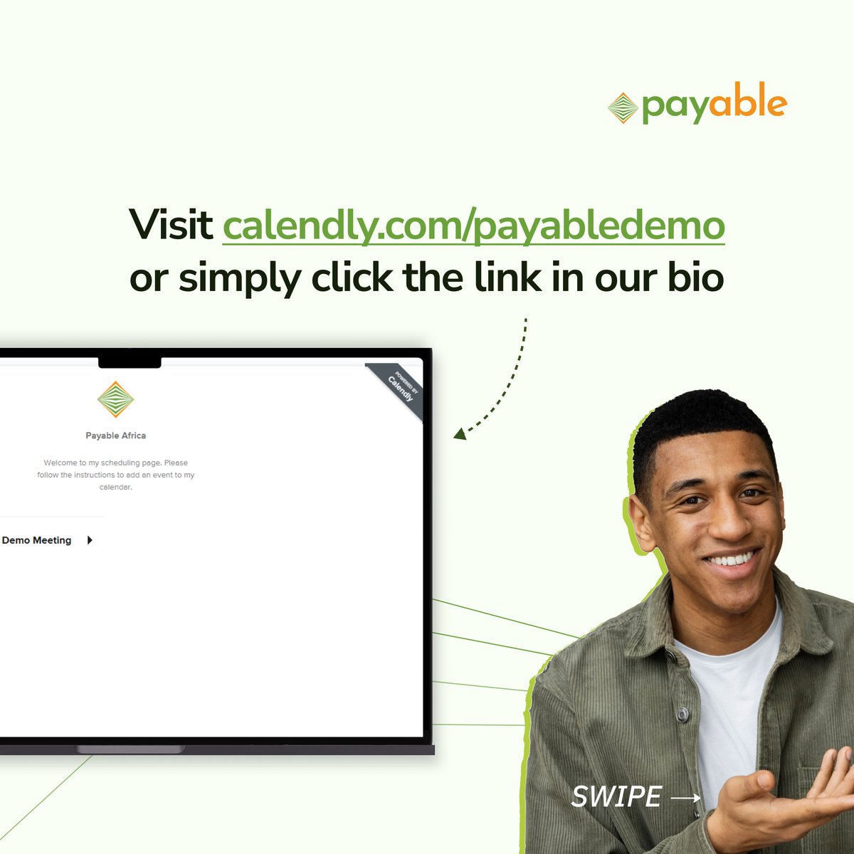 payableafrica's tweet image. ๐ want to see how Payable Africa can transform your business?
๐ Click the link in our bio to schedule a time that works for you and discover the power of automation!
#bookademo #usepayableafrica #payableafrica #streamlineyourbusiness #businesssolutions