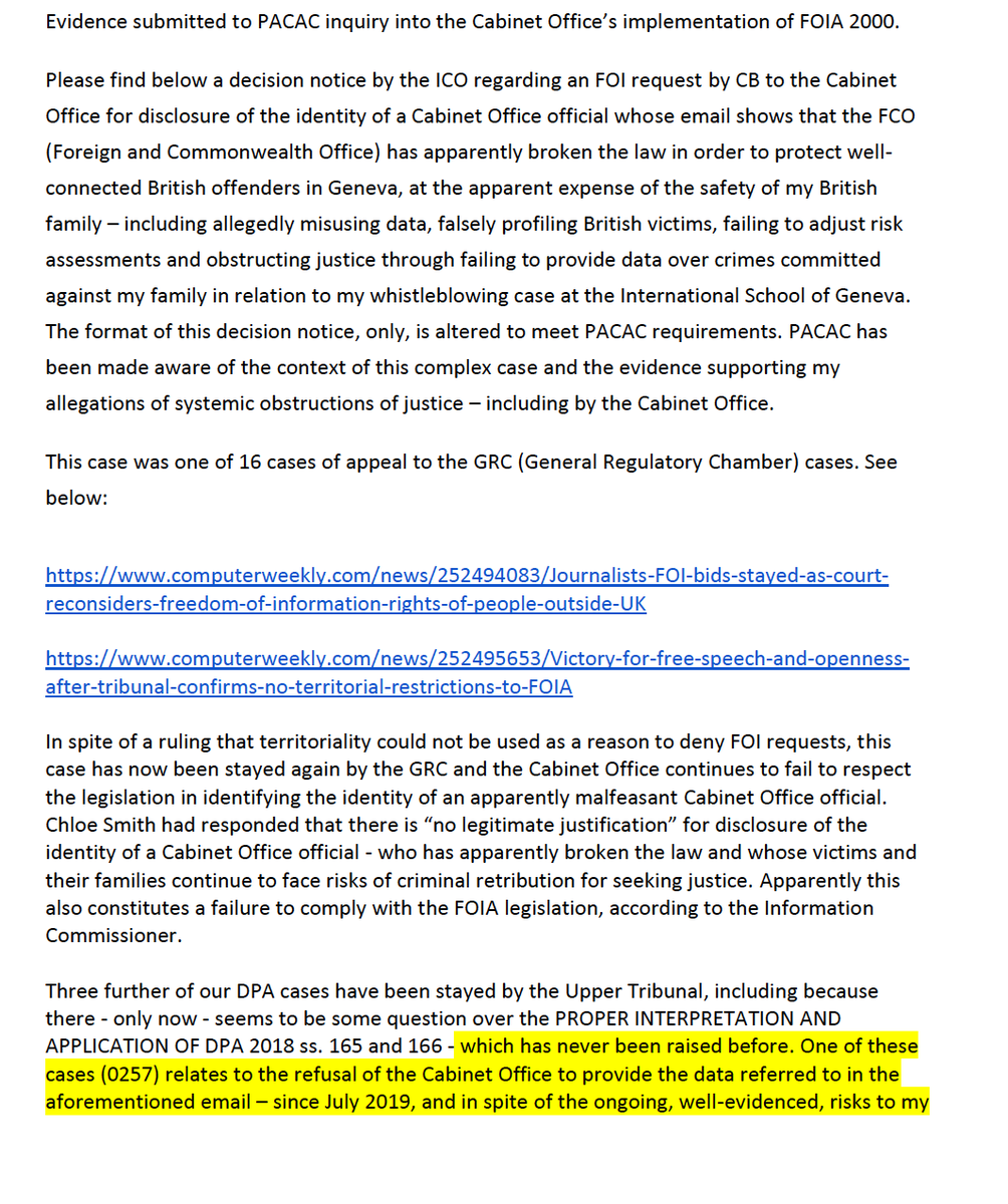 SUSANBR47706704's tweet image. The UK needs MPs like this more than ever. Grateful for his data provision which seems to further prove that #PACAC is denying data it holds, calling into question why evidence submitted about #PHSO etc. was never published!  #lloydrussellmoyle @TheCanaryUK @FT @ICIJorg