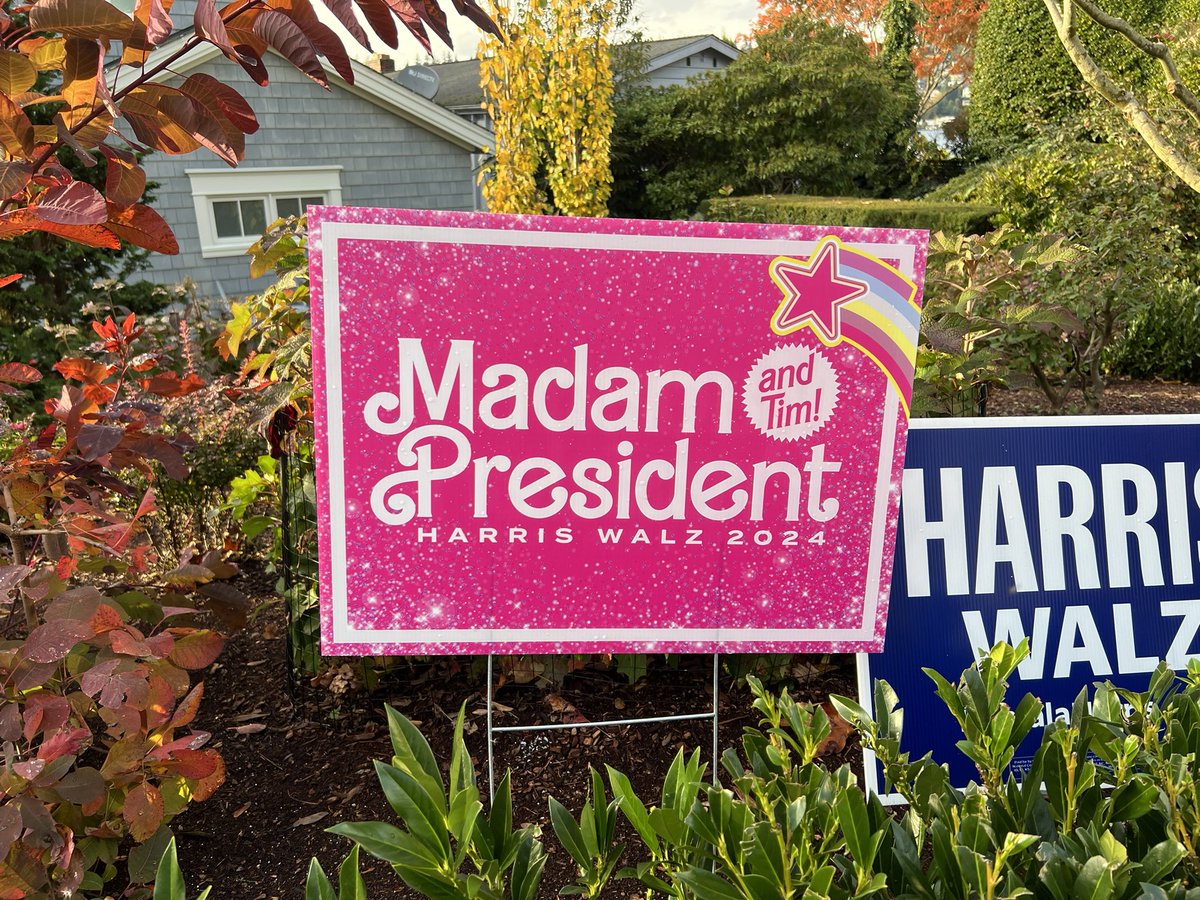 poselander's tweet photo. Scenes from a Sunday stroll.
Come Tuesday we’ll send the orange don con into the history books once and for all. 
#VoteBlue2024People https://t.co/EjjGDmaMVq