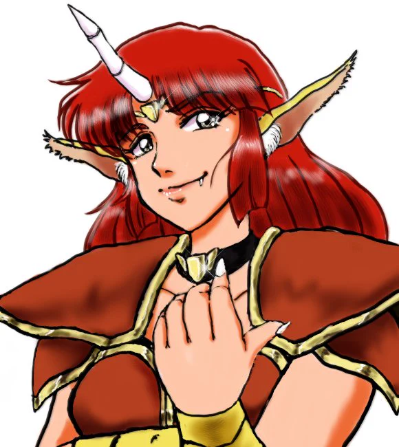 #見た人も無言で角が生えたキャラを貼る 