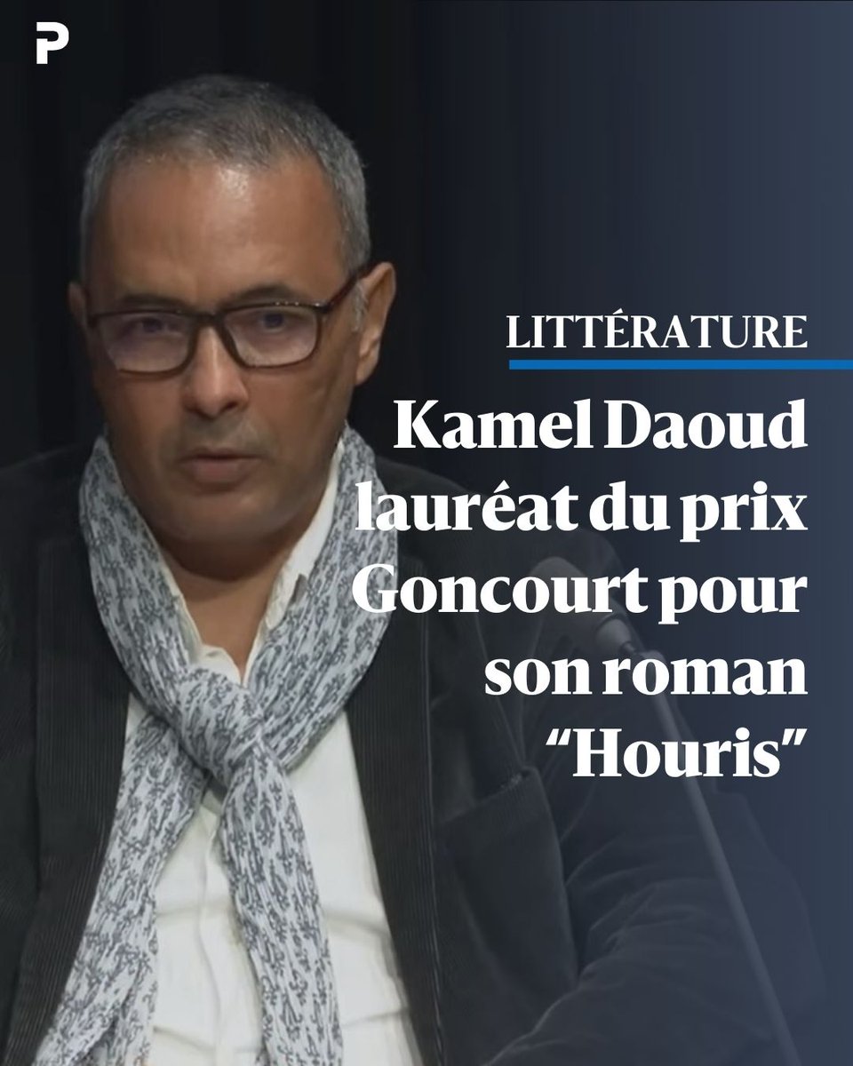 Le_Progres's tweet photo. 📚✍️Le prix #Goncourt a été attribué au romancier franco-algérien Kamel Daoud pour son roman « Houris » (éd. Gallimard), sur « la décennie noire » en Algérie. Gaël Faye a, quant à lui, obtenu le prix Renaudot pour « Jacaranda ». https://t.co/zNEHRoeXS9