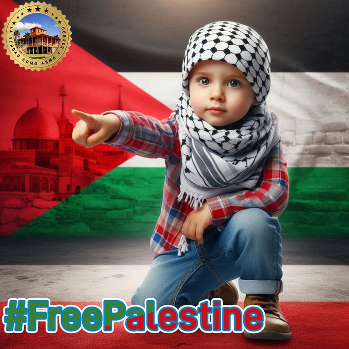 ESanchezcub's tweet photo. 🌵🇨🇺
Mereces vivir en paz!!!!
#FreePalestine #ClaridadTunera https://t.co/3lYWYCa58l