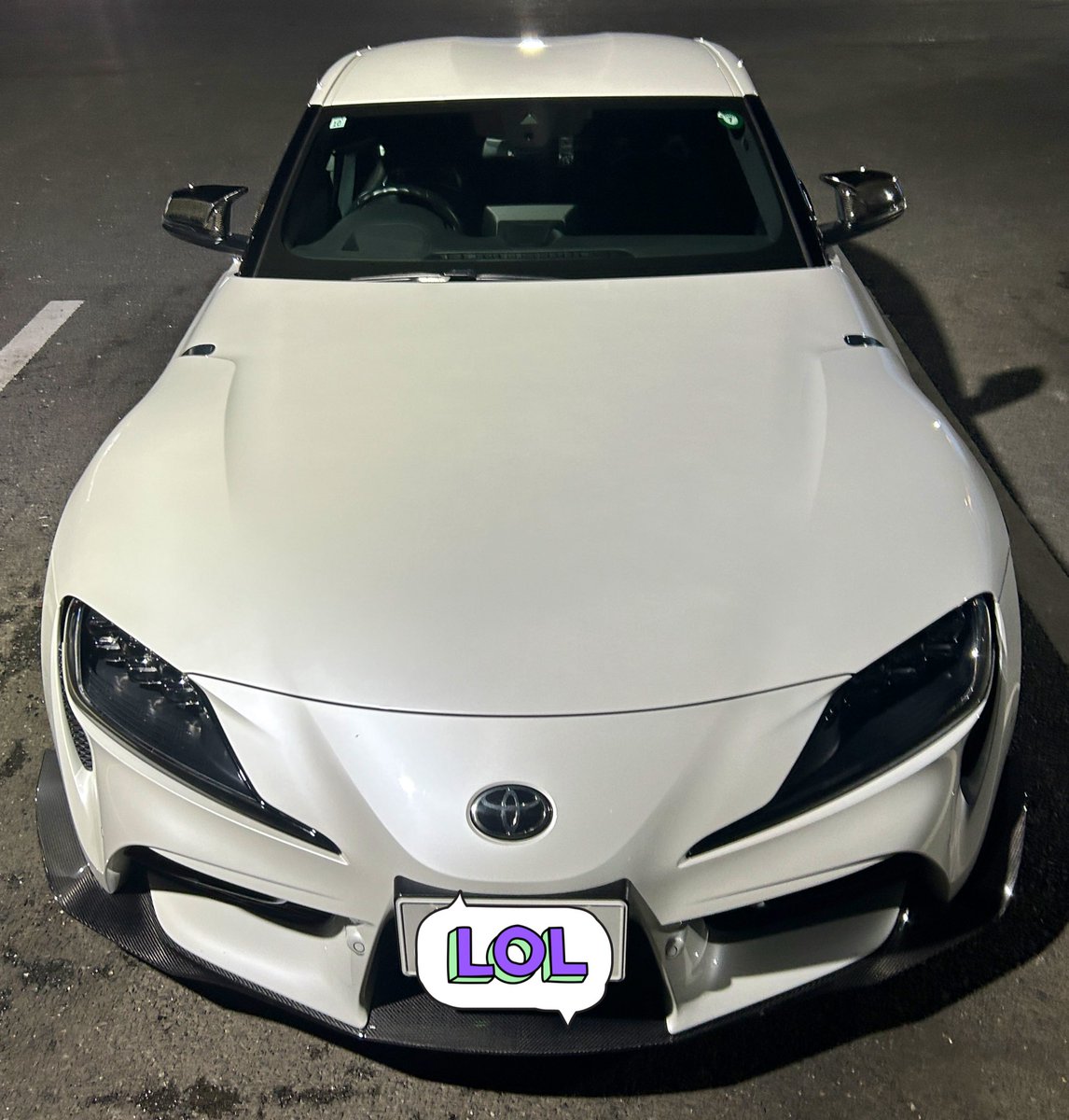 supra_ka's tweet photo. 2度目の車検も無事通りました！走行距離は109,500km。飛び石によるヒビが大きく車検と同時にフロントガラスは交換しましたが、特に大きな問題もなく好調です✨結局あまりいじらず乗ってます😅 https://t.co/7Mya7BQOEc