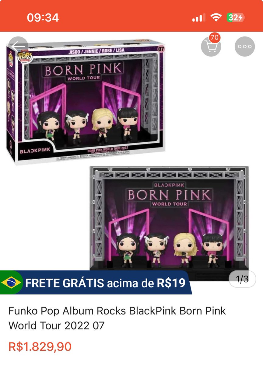 jenniewhk's tweet photo. graças a deus chegou no brasil e os preços estão bem acessíveis 🙏 https://t.co/ijDQOi2yvU