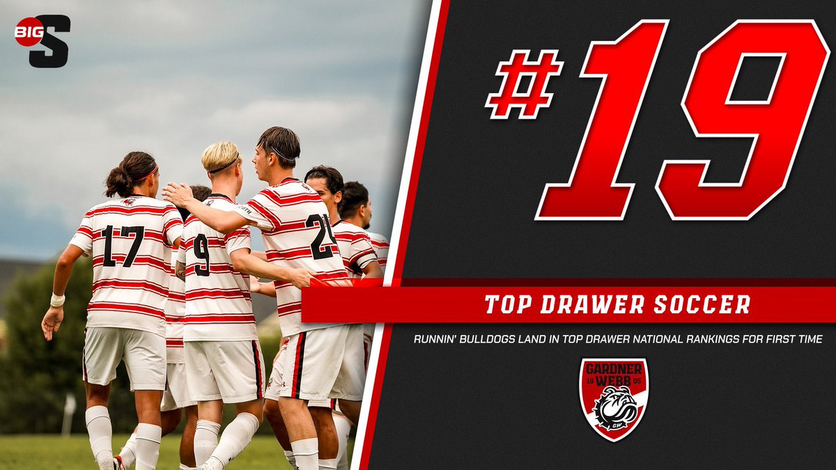 Gardner-Webb Menโs Soccer (@gwusoccer) on Twitter photo โDAWGS ON THE MOVEโผ๏ธ
Coming of an upset of High Point, the Runninโ Bulldogs find themselves No. 19 in the land according to <a href="/TopDrawerSoccer/">TopDrawerSoccer</a> , making more history during the 2024 season.
#BornToRun๐พ #SkoDawgs๐ฆด โDAWGS ON THE MOVEโผ๏ธ
Coming of an upset of High Point, the Runninโ Bulldogs find themselves No. 19 in the land according to <a href="/TopDrawerSoccer/">TopDrawerSoccer</a> , making more history during the 2024 season.
#BornToRun๐พ #SkoDawgs๐ฆด