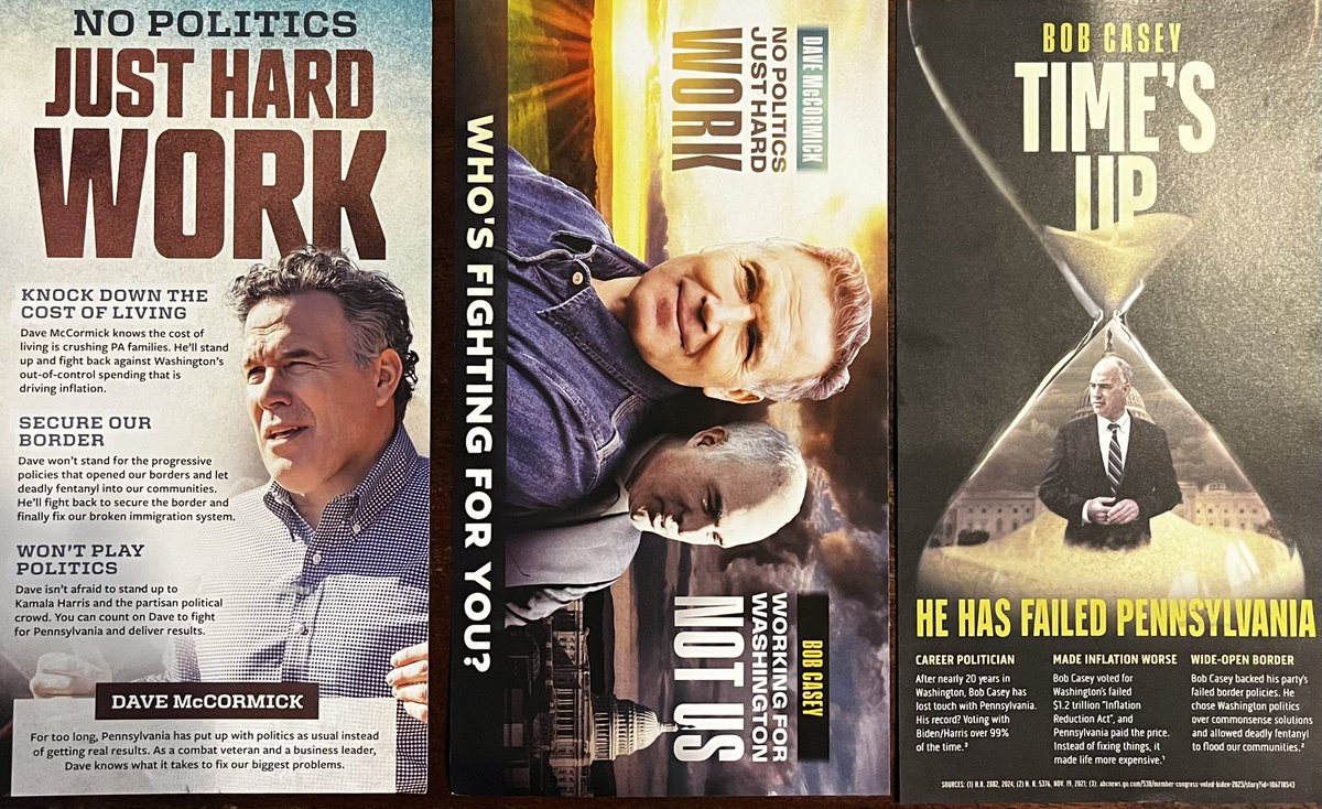 LatinosMAGA's tweet image. I’ve received plenty of mail from @AFPhq @AFPPennsylvania supporting @DaveMcCormickPA. Happy to see that.
Q: #AFP, Why don’t you use #QRCodes in any of the mail?

In the primary you sent plenty of mail supporting @Ryan_Mackenzie but ZERO in the general.
Q: why did you stop?