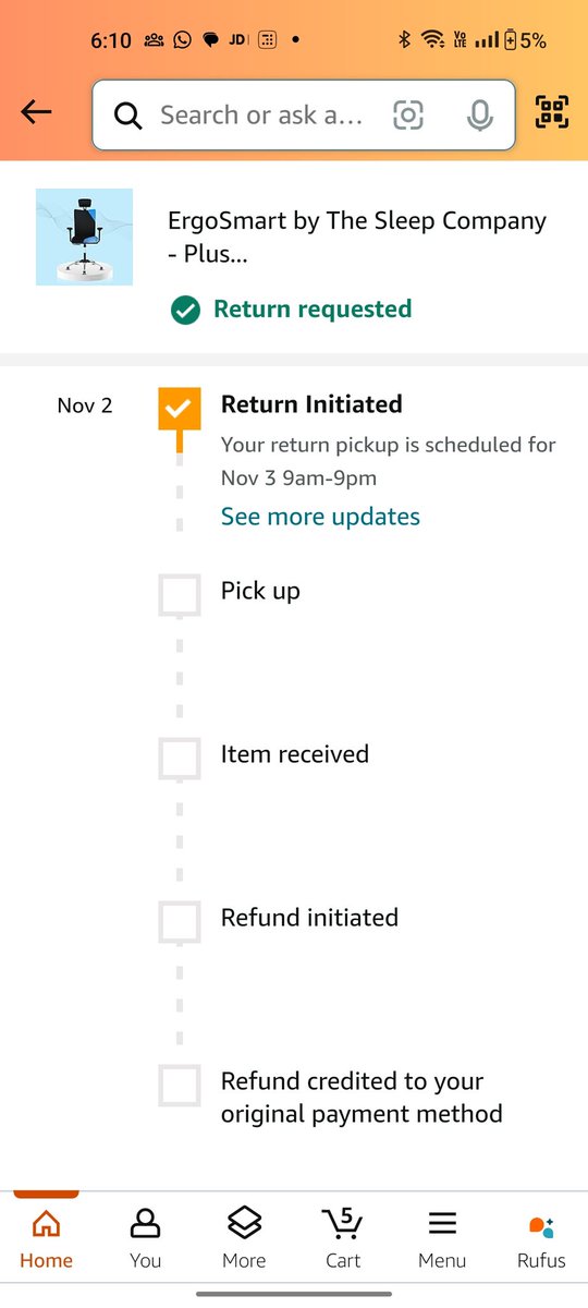 jashanboriginal's tweet photo. @AmazonHelp See to this @JeffBezos @amazonIN I am not getting a solution . Your delivery guys are not ready to pick up the order . https://t.co/bx2SZ7RkvZ