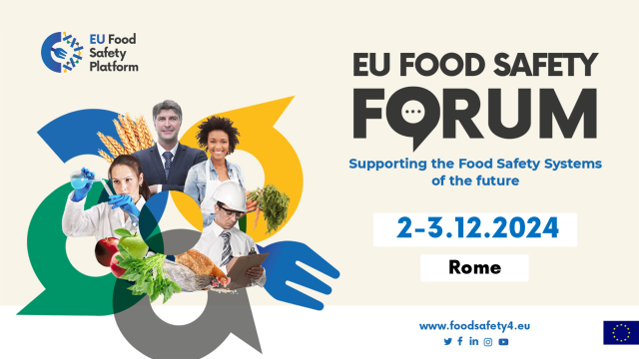 FOODGUARDHE's tweet photo. Our partner Hanna-Leena Alakomi from VTT Technical Research Centre of Finland Ltd will be presenting FOODGUARD in the EU FOOD SAFETY FORUM, on 2 and 3 December 2024 in Rome, at CNR โ Consiglio Nazionale delle Ricerche headquarters.
#FOODGUARD #HorizonEU #EUInnovation https://t.co/5vzotUplHX