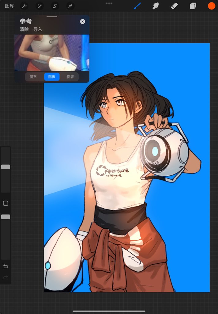 #Portal #Portal2
Chell 24.10.25