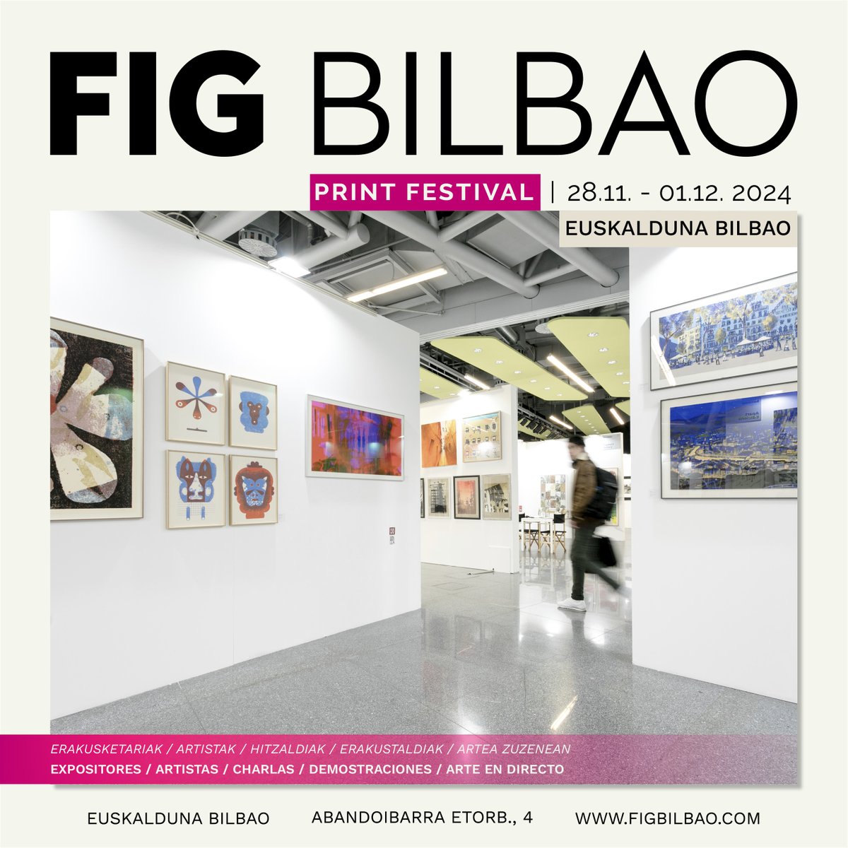 FIG Bilbao | Art on Paper Festival tweet media