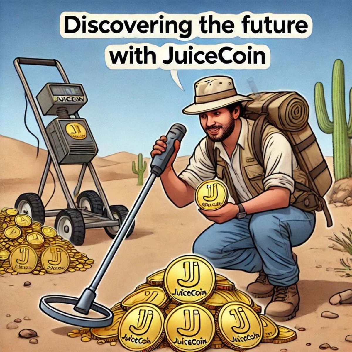 JuiceCoinToken's tweet photo. Crystal ball says: #JuiceCoin is the future! Even #Trump predicts its success! 🔮

#CryptoProphecy #JuiceCoin #FutureOfCrypto https://t.co/pvhzC2vfbe