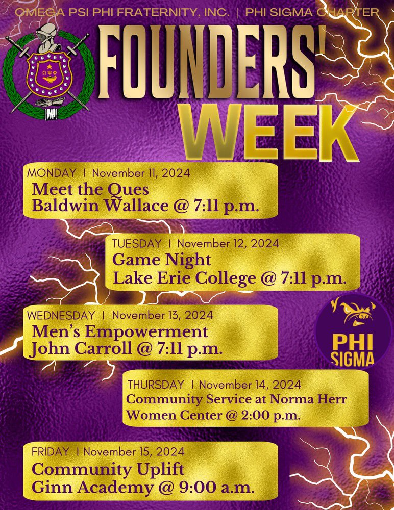 PhiSigmaQues's tweet photo. The Blessing is in knowing that you must put your best foot forward and “ Serve”!

The brothers of Phi sigma chapter Cleveland city wide is in action 🗣️ https://t.co/cluJnOGuBu