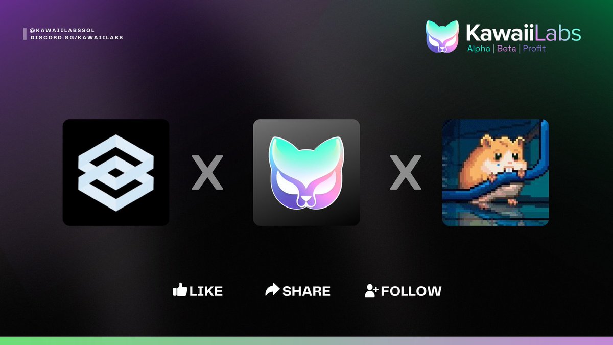 Kawaii Labs 🧪🔮 (@kawaiilabssol) on Twitter photo 🏆 Mega Giveaway 🏆
<a href="/KawaiiLabsSol/">Kawaii Labs 🧪🔮</a>
💸 1 Solana (~$165)
<a href="/PixelLabzNFT/">PixelLabz | RPC Node</a>
🔑 5x 2 Week Node Access Keys
<a href="/ShizukaAIO/">ShizukaBot</a>
🔑 5x Beta Access Keys
Like + 📷 RT + 📷 Follow all + 📷Ends in 72 hours ☑️⏲️ 🏆 Mega Giveaway 🏆
<a href="/KawaiiLabsSol/">Kawaii Labs 🧪🔮</a>
💸 1 Solana (~$165)
<a href="/PixelLabzNFT/">PixelLabz | RPC Node</a>
🔑 5x 2 Week Node Access Keys
<a href="/ShizukaAIO/">ShizukaBot</a>
🔑 5x Beta Access Keys
Like + 📷 RT + 📷 Follow all + 📷Ends in 72 hours ☑️⏲️