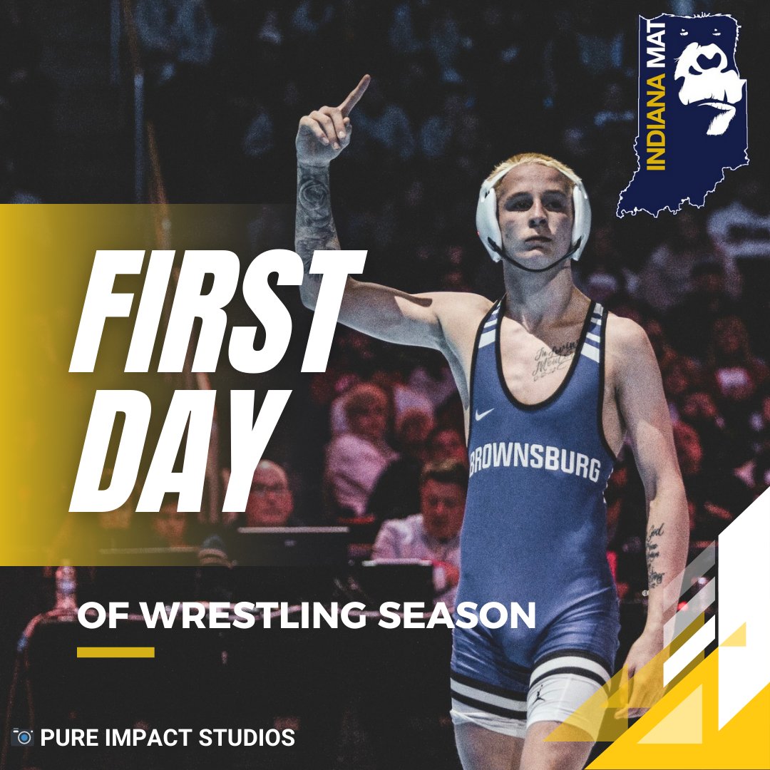 Happy first day of wrestling season! Good luck to all the wrestling, coaches, parents, and crazy fans this year. We are excited for another action packed season on the mats with three point takedowns galore!

#IndianaWrestling #Wrestling #IndianaMat #800lbGorilla