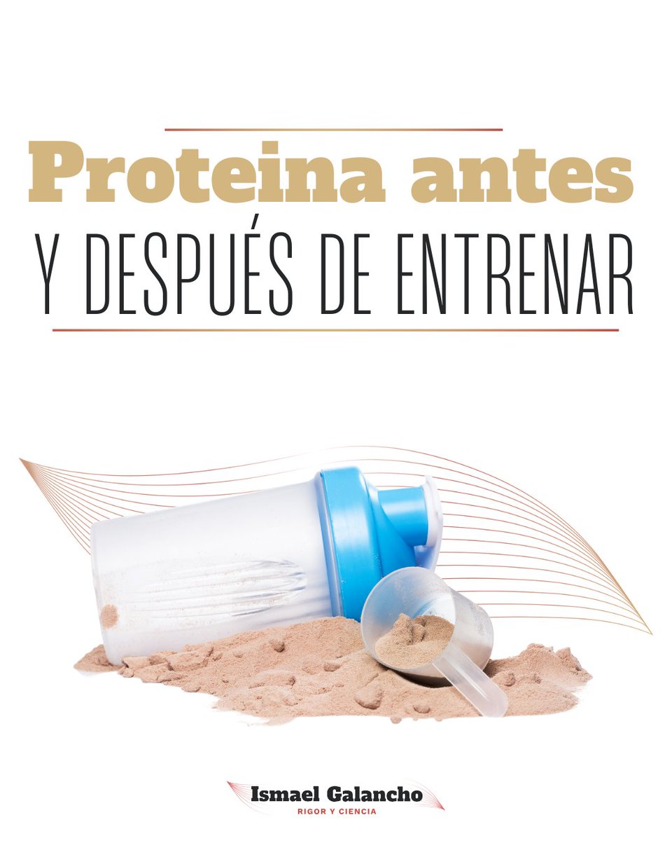 IsmaelGalancho's tweet photo. Desde hace años sabemos que ingerir proteína inmediatamente post-entreno no genera mayores ganancias de masa muscular. La famosa “ventana anabólica” de la que tanto se hablaba antes es mucho más amplia de lo que se piensa. https://t.co/ywL7qlEt5J