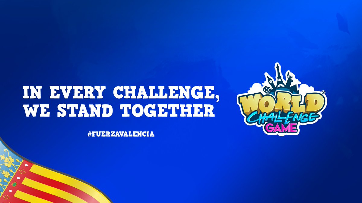 World Challenge Game (@worldchallengeg) on Twitter photo ๐ข ๐ข๐ณ๐ณ๐ถ๐ฐ๐ถ๐ฎ๐น ๐ฆ๐๐ฎ๐๐ฒ๐บ๐ฒ๐ป๐
This week, in solidarity with everyone affected by the recent DANA in Valencia, we have decided to pause our social media posts.
We join in supporting and respecting those going through this challenging time.
---------
Furthermore, at ๐ข ๐ข๐ณ๐ณ๐ถ๐ฐ๐ถ๐ฎ๐น ๐ฆ๐๐ฎ๐๐ฒ๐บ๐ฒ๐ป๐
This week, in solidarity with everyone affected by the recent DANA in Valencia, we have decided to pause our social media posts.
We join in supporting and respecting those going through this challenging time.
---------
Furthermore, at