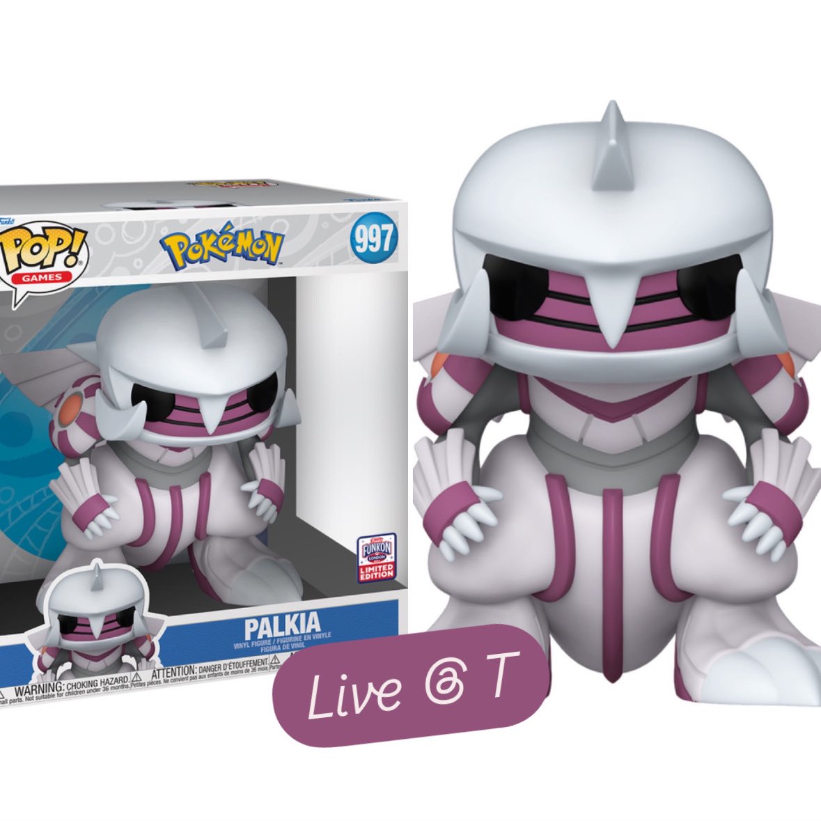 FunkoPOPsNews's tweet photo. FunKon is now live at Target! With Palkia Funko POP!
Linky ~ https://t.co/j0IUgNn2Yz
#Ad #Palkia #FunKon #Pokemon #FPN #FunkoPOPNews #Funko #POP #POPVinyl #FunkoPOP #FunkoSoda https://t.co/XDPAT8CIeq