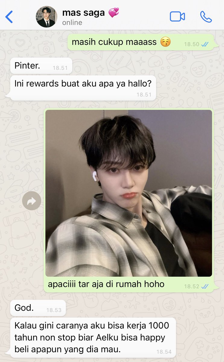 duapuIuhtiga's tweet photo. Kegiatan paling menyenangkan pasca menikah Narael version

—  Taste Dominic one tweet AU https://t.co/IIBVZRe9Bb