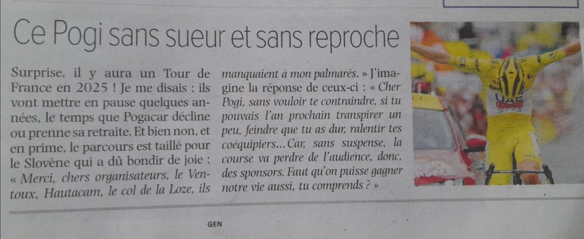 Même la presse belge n'en peut plus #Pogastrong