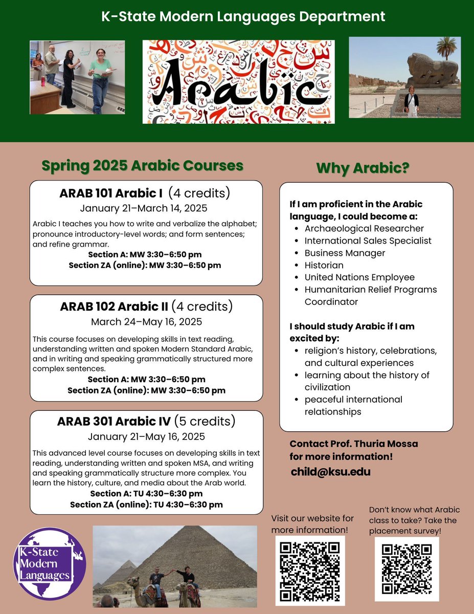 K-State Modern Languages tweet media