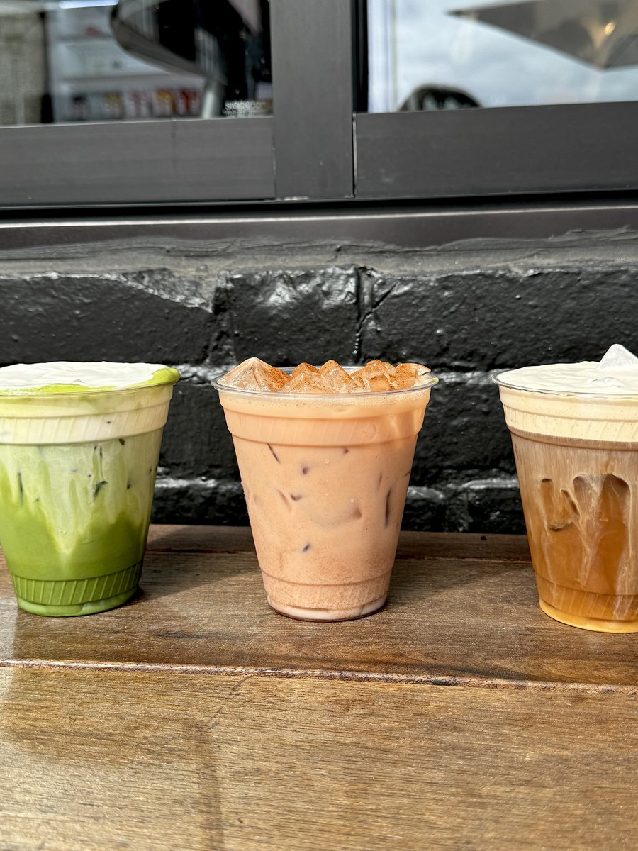 Hurry while they're still here! Fall drinks are available through November. Try a Jill-o-Lantern, cozy up with a Pumpkin Chai, or grab a Cold Brew with Caramel Apple Butter Cold Foam.  🍂☕