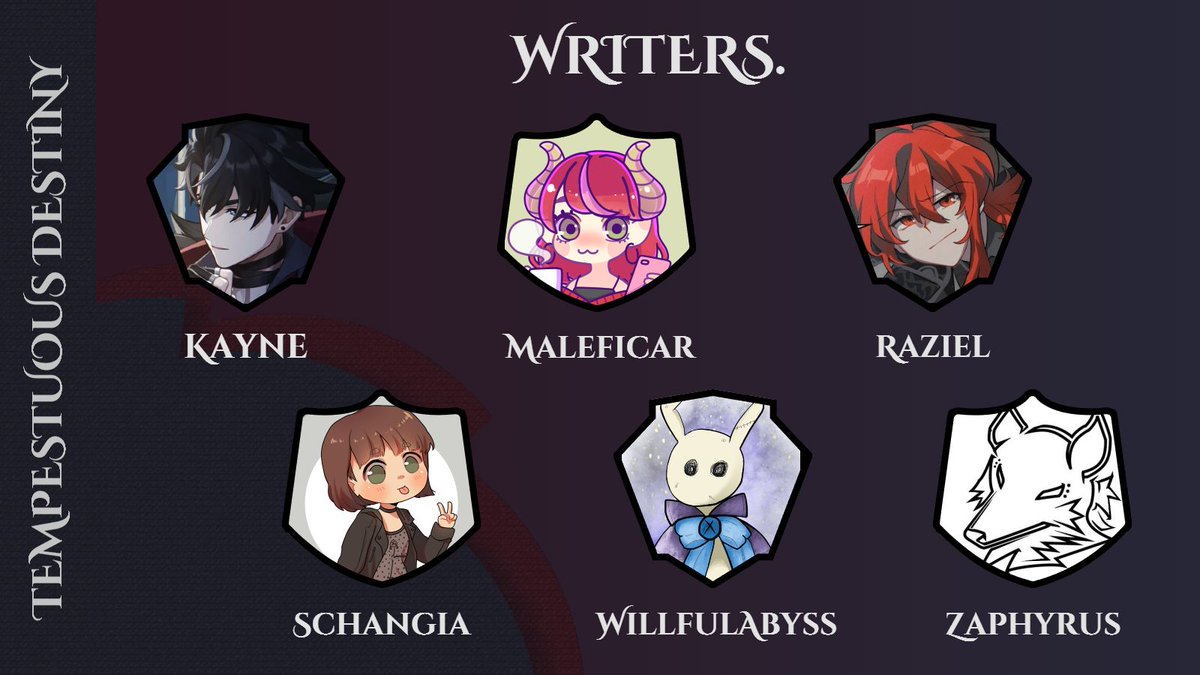 ⛓️ Full Contributor Reveal! ⛓️
With only ten days remaining until preorders open, let's take this opportunity to meet the talented creatives joining us down in the Fortress...

To start us off, take a look at our lineup of page artists and writers! Enjoy jail, the lot of you.