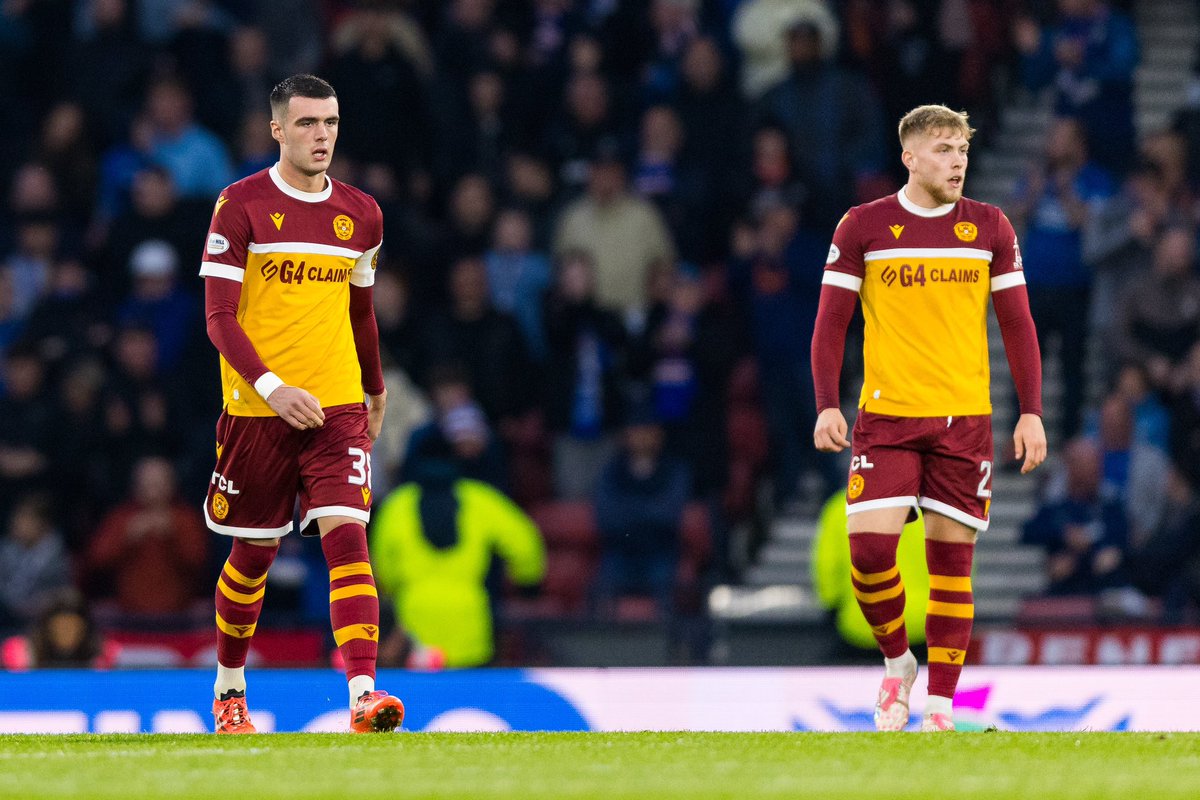 LennonMiller06's tweet photo. To the Motherwell fans- Thank you for your incredible support yesterday and so far this season. I’m sorry we couldn’t deliver the result you deserved. It was an honour to have been your captain ©️. 

Personally this cup run has given me experiences I’ll never forget. I’ve learned so much in the process and I know I’ll be better player for it. 

My focus is now on Saturday and to keep pushing up that table. C’mon the Well 🧡